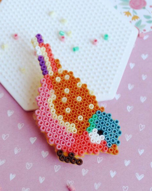 Atelier pin's en perles à repasser