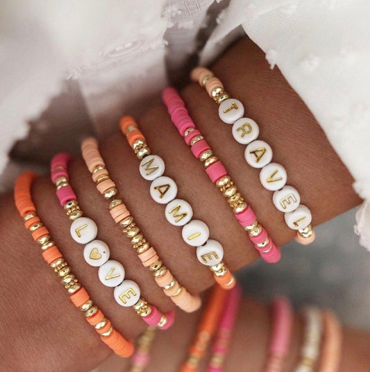 Atelier bracelets en perles Heishi