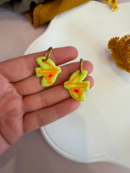 Boucles d'oreilles en céramique