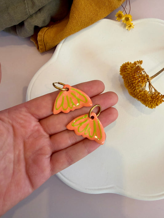 Boucles d'oreilles en céramique