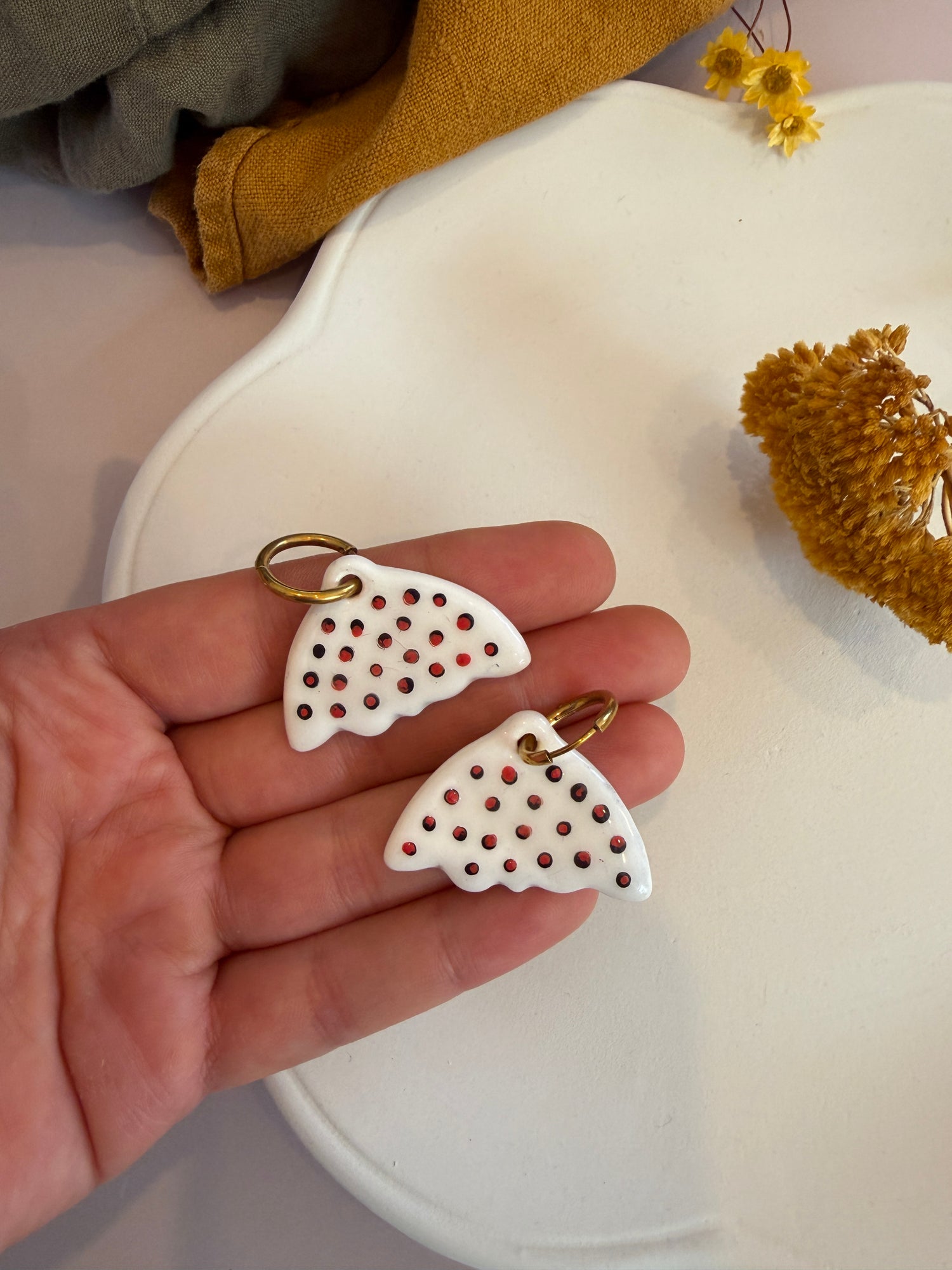Boucles fleurs